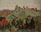 Hillside Bolton Ontario 1915 By Franklin Carmichael