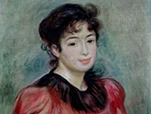Portrait of Victorine de Bellio 1892 By Pierre Auguste Renoir