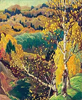 October Gold 1922 By Franklin Carmichael