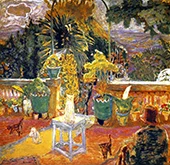 The Terrace at Grasse 1912 By Pierre Bonnard
