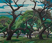 Old Orchard 1940 By Franklin Carmichael