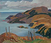 Port Coldwell Lake Superior 1928 By Franklin Carmichael