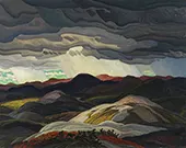 Snow Clouds 1938 By Franklin Carmichael