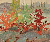 The Severn c1922 By Franklin Carmichael