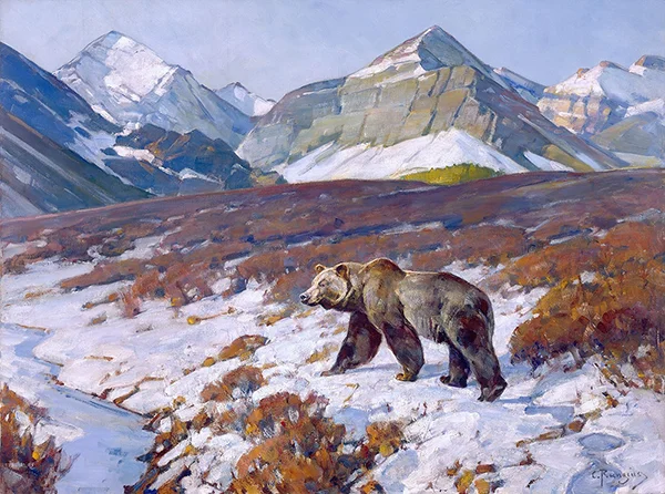 The Humpback 1945 By Carl Rungius