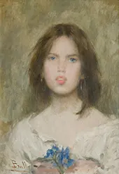 Girl 1896 By Joan Brull