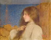 Girl by the Sea By Joan Brull