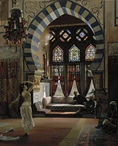 Almee an Egyptian Dancer c1883 By Gunnar Berndtson