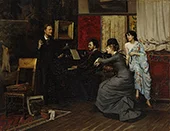 Music in the Studio 1878 By Gunnar Berndtson