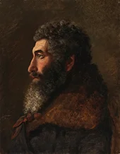 Portrait of a Jewish Man 1873 By Gunnar Berndtson