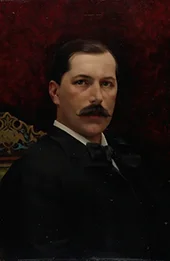 Portrait of Baron Delort De Gleon 1883 By Gunnar Berndtson