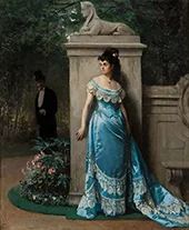 Scene in the Park 1879 By Gunnar Berndtson