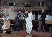 Shrove Tuesday 1882 By Gunnar Berndtson