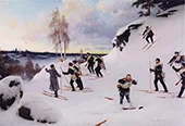 Ski Patrol 1891 By Gunnar Berndtson