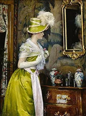 The Mirror 1889 By Gunnar Berndtson