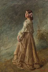 Young Lady By Joan Brull