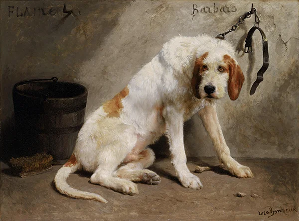 Barbaro after the Hunt 1858 By Rosa Bonheur