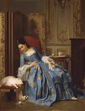 The Ball of Yarn 1863 By Joseph Caraud