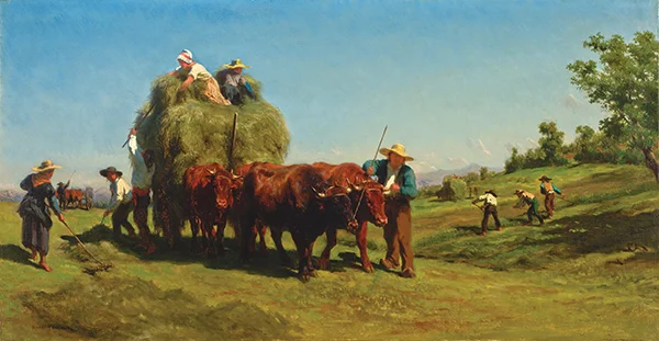 Harvest Season By Rosa Bonheur