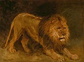 Lion Stalking Prey By Rosa Bonheur
