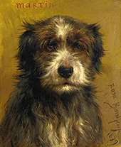 Martin a Terrier 1879 By Rosa Bonheur