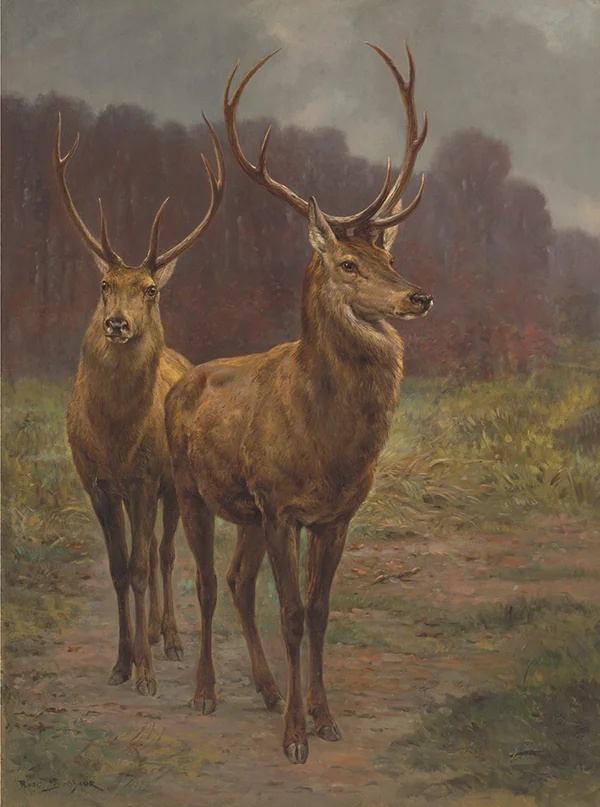 Monarchs of the Forest 1887 By Rosa Bonheur