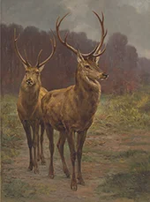Monarchs of the Forest 1887 By Rosa Bonheur