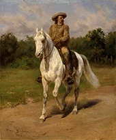 Portrait of William Frederic Cody Known as Buffalo Bill By Rosa Bonheur