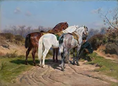 Relay Hunting 1887 By Rosa Bonheur
