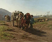 Return from the Fields 1854 By Rosa Bonheur