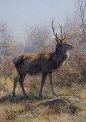 The Stag 1875 By Rosa Bonheur