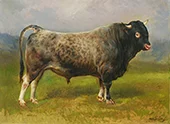 The Grey Bull By Rosa Bonheur