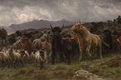 The Highland Raid 1860 By Rosa Bonheur