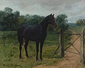 The Horse at the Gates By Rosa Bonheur