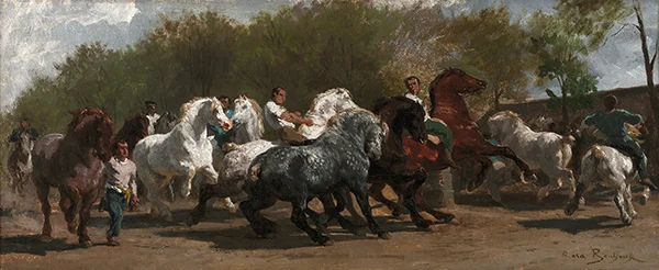 The Horse Fair c1852 By Rosa Bonheur