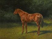 The Red Sorrel By Rosa Bonheur
