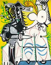 Man and Woman By Pablo Picasso