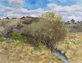 Landscape with Creek By Bruno Liljefors