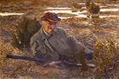 Self Portrait 1913 By Bruno Liljefors