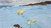 Snow Play By Richard Friese