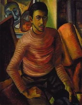 Self Portrait 1934 By Malvin Gray Johnson