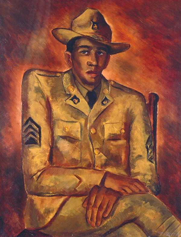 Soldier By Malvin Gray Johnson