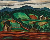 Southern Landscape IV 1934 By Malvin Gray Johnson