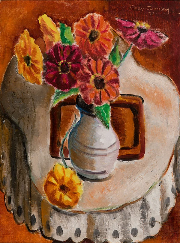 Still Life Arrangements 1933 By Malvin Gray Johnson