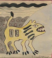 Lion 1945 By Thelma Johnson Streat