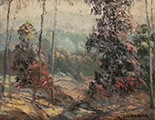 Autumn Landscape By John Wesley Hardrick