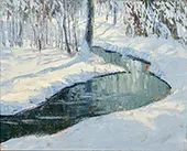 A Winter Stream By John Wesley Hardrick