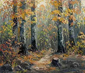 Beech Forest Indiana c1930 By John Wesley Hardrick