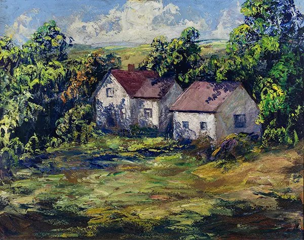 Cabins in Brown Country Indiana By John Wesley Hardrick