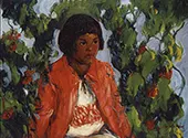 Little Broen Girl 1927 By John Wesley Hardrick